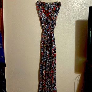 Bohemian Printed Wide Legged Jumpsuit.